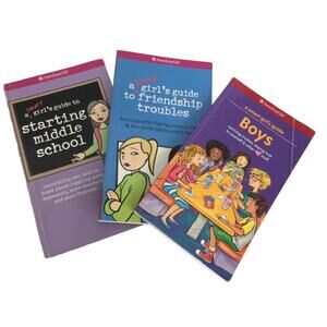 American Girl Doll Smart Girls Guides 3 Books Boys Middle School Friend …